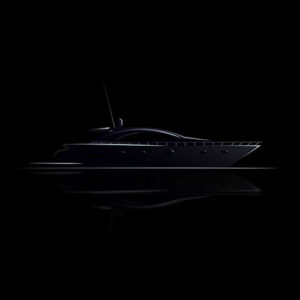 yacht brochure drawing boat monaco black